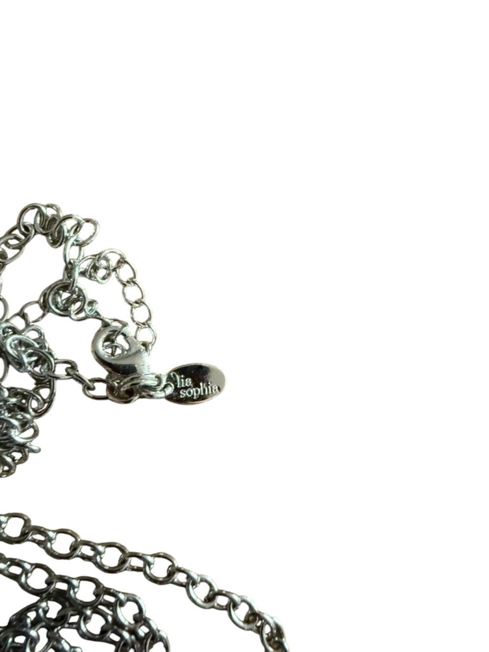 Lia Sophia Yellow Druzy Heart Pendant Necklace - Picture 3 of 7